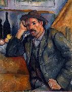 Paul Cezanne Mann mit der Pfeife painting